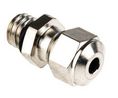 A1 Series Metallic Nickel Plated Brass Cable Gland, M6 Thread, 2mm Min, 2.5mm Max, IP68, IP69K